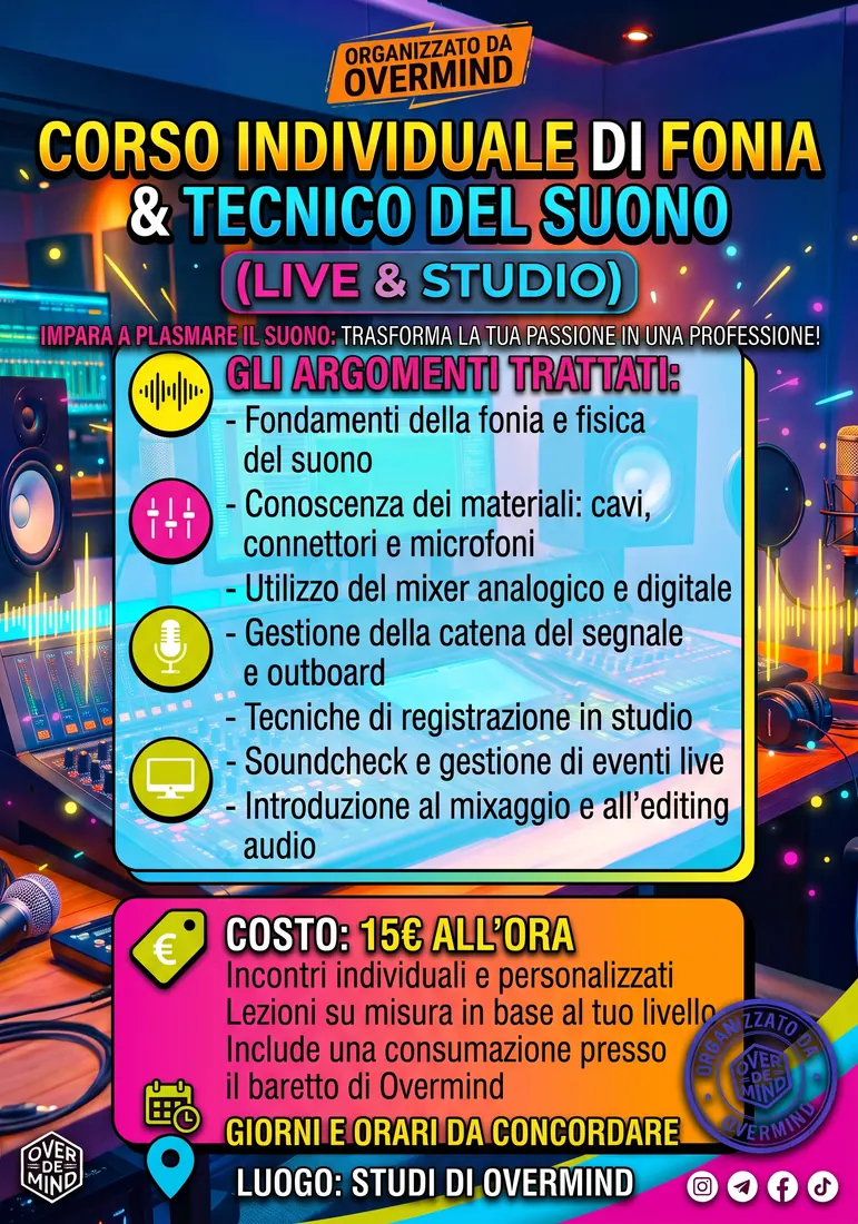 Locandina: Fonia individuale